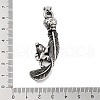 Retro 304 Stainless Steel Big Pendants STAS-I205-31AS-3