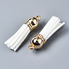Faux Suede Tassel Pendant Decorations FIND-T002-B40-8