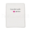 Rectangle Word Print Paper Earring Necklace Display Card CDIS-M007-02G-1