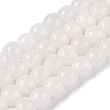 Dyed Natural White Jade Beads Strands G-T138-S01-4
