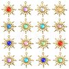 26Pcs 13 Colors Acrylic Pendants RB-CJ0001-04-1