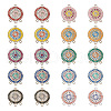 20Pcs 10 Styles Alloy Enamel Chandelier Component Links FIND-TA0002-33-2