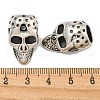 316 Surgical Stainless Steel European Beads STAS-Q326-02AS-04-3