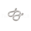 304 Stainless Steel S-Hook Clasps STAS-R157-01P-01-2