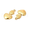 Ion Plating(IP) 304 Stainless Steel Pendants STAS-L268-023G-3