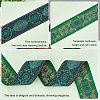Fingerinspire 14M 4 Colors Ethnic Style Embroidery Polyester Ribbon SRIB-FG0001-03-4