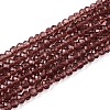 Glass Beads Strands EGLA-A044-T1mm-D13-1