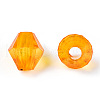 Transparent Acrylic Beads X1-TACR-S146-4mm-11-2