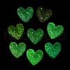 Luminous & UV Plating Opauqe Acrylic Beads OACR-B031-24-3