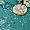 HOBBIESAY 1000Pcs Glass Twisted Bugle Beads SEED-HY0001-12A-4