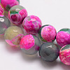 Natural Fire Crackle Agate Bead Strands X-G-K166-06F-8mm-12-3