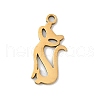 201 Stainless Steel Pendants STAS-F316-22G-05-1