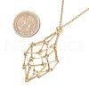 304 Stainless Steel Macrame Pouch Empty Stone Holder Necklace Making NJEW-JN05237-03-3