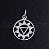 Non-Tarnish 201 Stainless Steel Pendants STAS-S105-JN403-3-1