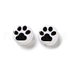 Opaque Acrylic Beads OACR-Z027-04A-02-1