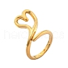 304 Stainless Steel Cuff Rings RJEW-D317-01D-G-4