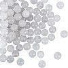 Olycraft Natural White Jade Round Bead Strands G-OC0001-09-1