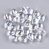 Transparent Glass Charms X-GGLA-S042-05A-1