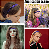 Wide Stretch Sparkling Headband OHAR-WH0001-07E-5