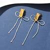 304 Stainless Steel Stud Earrings EJEW-S253-10B-G-2