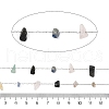 Handmade Natural Mixed Stone Chip Beads Chain CHS-H028-06B-01-2