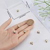 Beebeecraft 8Pcs Rack Plating Brass Beads KK-BBC0012-03-3