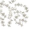 Bowknot Alloy Links connectors X-EA11930Y-NF-1