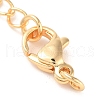 Brass with Cubic Zirconia Chain Extender KK-B102-41G-3