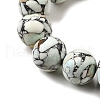 Synthetic Turquoise Beads Strands G-F791-D01-02A-4