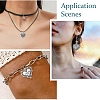 45Pcs 15 Styles Tibetan Styles Alloy Pendants FIND-YW0005-09-5