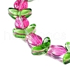 Transparent Glass Bead Strands GLAA-K070-02J-3