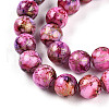Baking Painted Glass Beads Strands X-DGLA-N003-10mm-B03-4