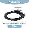 ABS Plastic Edge Elastic Band AJEW-WH0270-277A-2