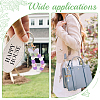 SUNNYCLUE 10Pcs Iron Keychain Clasps FIND-SC0009-50-5
