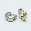 Fashion 304 Stainless Steel Huggie Hoop Earrings EJEW-G124-M11-2