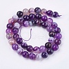 Natural Madagascar Agate Beads Strands X-G-N213B-61-2