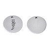 304 Stainless Steel Charms STAS-T059-26P-J-3