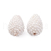Handmade Polymer Clay Beads KK-F894-17-1