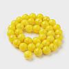 Natural Mashan Jade Beads Strands G-F670-A10-10mm-2