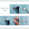 CHGCRAFT DIY Geometry Dangle Earring Making Kits FIND-CA0004-70-5