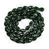 Transparent Glass Beads Strands EGLA-N013-T6mm-D15-2