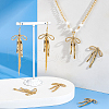 Unicraftale 10Pcs Ion Plating(IP) 304 Stainless Steel Pendants STAS-UN0061-06-2