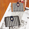 Gorgecraft 4 Sets 2 Colors PU Imitation Leather Sew on Bag Snap Buckle FIND-GF0005-45-5
