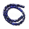 Dyed Natural Lapis Lazuli Beads Strands G-R015-A05-3