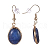 Natural Lapis Lazuli Pendant Jewelry Sets SJEW-JS01130-03-10