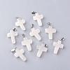 Natural Rose Quartz Pendants G-J354-09-1