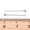 304 Stainless Steel Head Pins STAS-T065-18mm-20P-3
