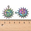 Ion Plating(IP) 304 Stainless Steel Charms STAS-B024-66M-3