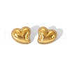 Heart Stainless Steel Stud Earrings ET6182-3-1