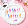 ABS Plastic Full Cover Press On False Nails DIY-CJC0006-14-5